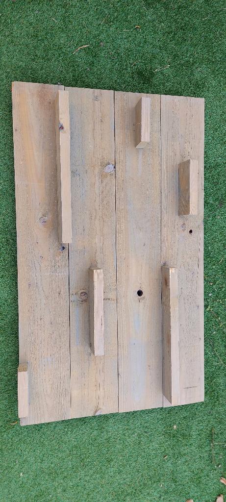 Wandbord van steigerhout, Ophalen, Zo goed als nieuw, Overige kleuren, Overige materialen