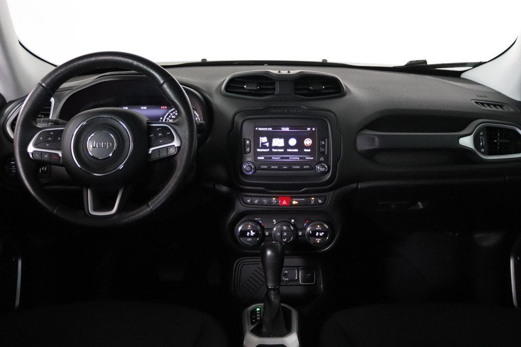 Jeep Renegade 1.4 MultiAir Limited Trekhaak, Stoel/Stuurverw, Auto's, Stof, Gebruikt, 4 cilinders, Automatische klimaatregeling