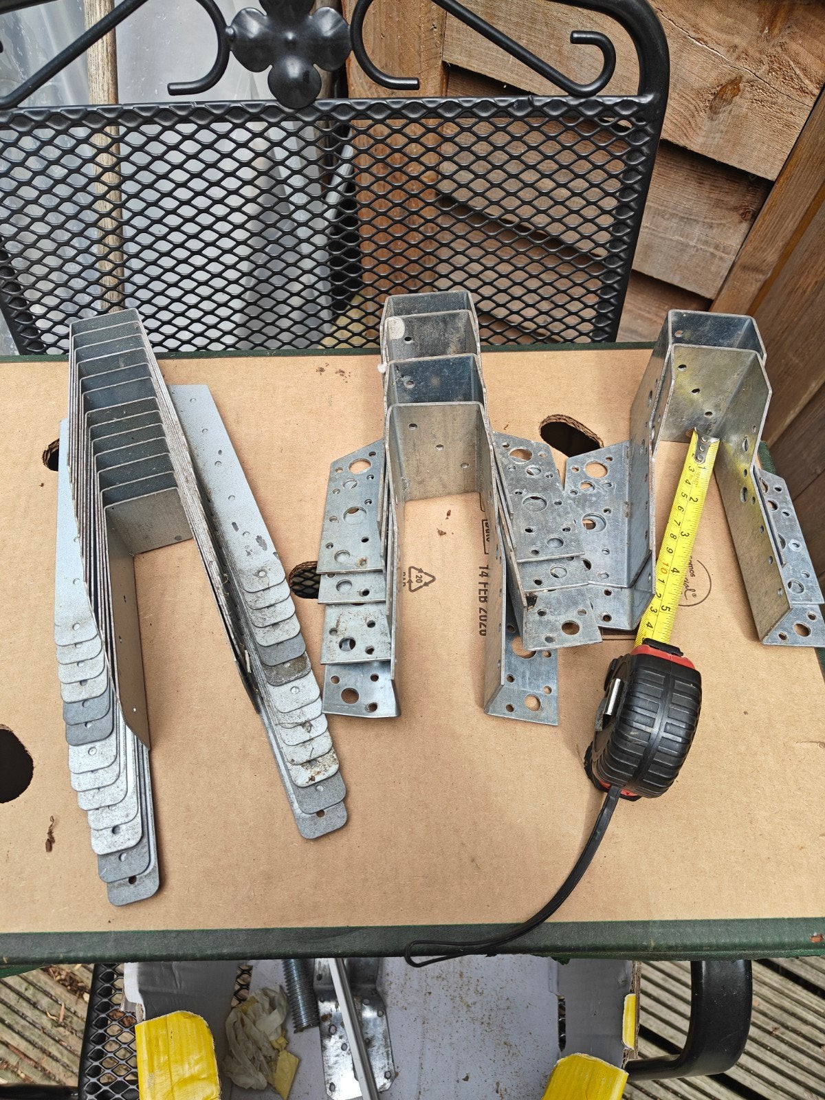 Balkdragers 13x 120x35mm en 6x 140x45mm, Ophalen of Verzenden, Gebruikt, 100 tot 250 mm, Overige typen