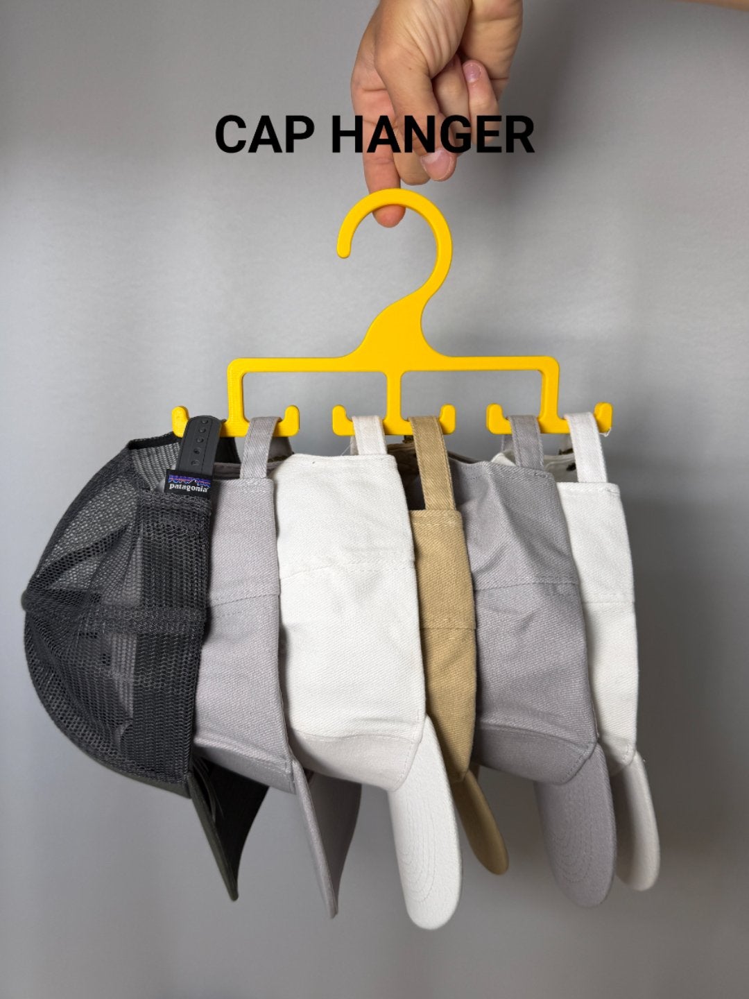Handige pettenhouder / cap hanger voor 6 petten, Ophalen of Verzenden, Nieuw, One size fits all, Pet
