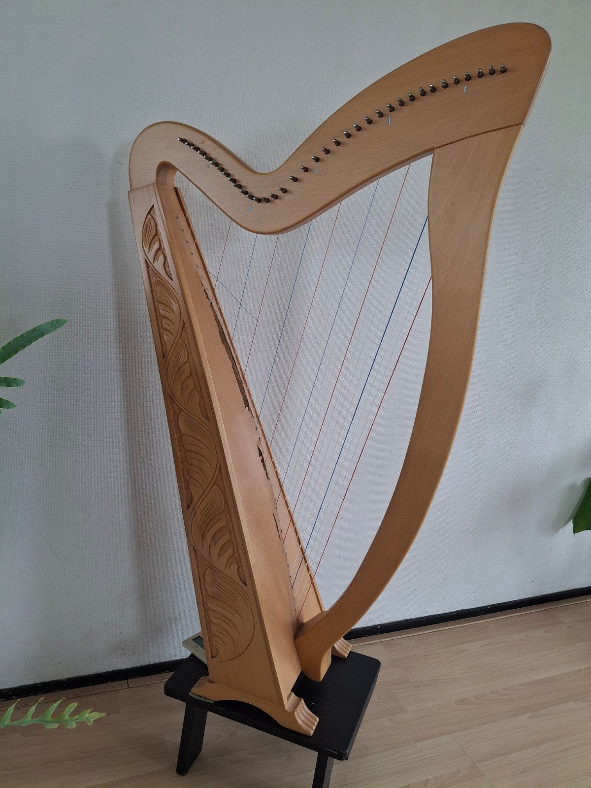 Harp, oefenharp, 36 snaren, Muziek en Instrumenten, Ophalen, Gebruikt