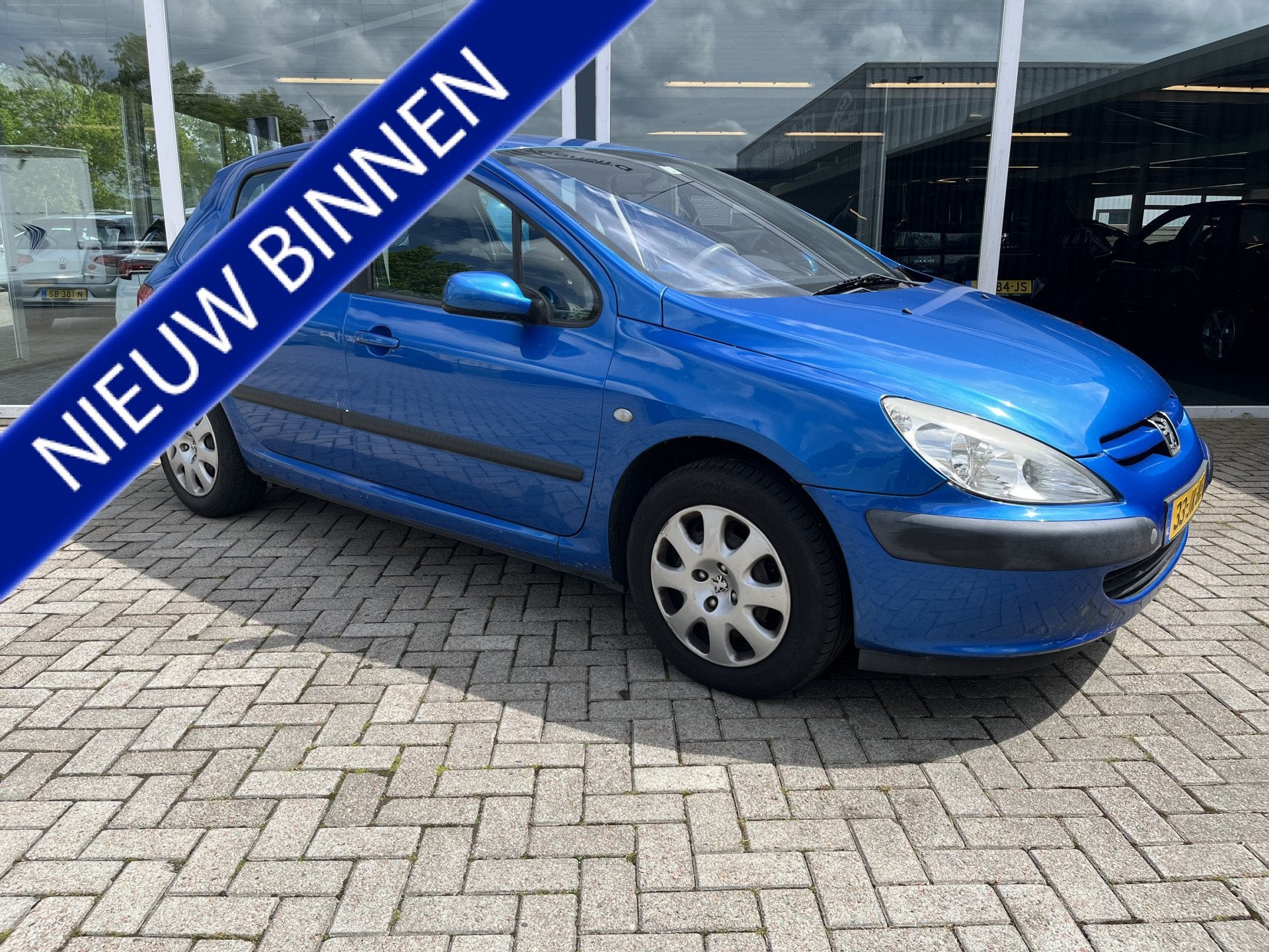 Peugeot 307 1.6-16V XS Automaat / Trekhaak / Ac (bj 2002), Auto's, Peugeot, Gebruikt, 4 cilinders, Blauw, 1204 kg