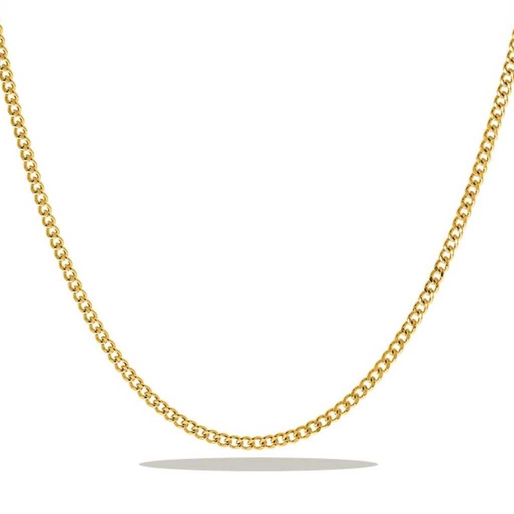 Juwelier Zwartevalk 14 karaat gouden gourmet ketting 55cm, Ophalen, Zo goed als nieuw, Goud, Goud