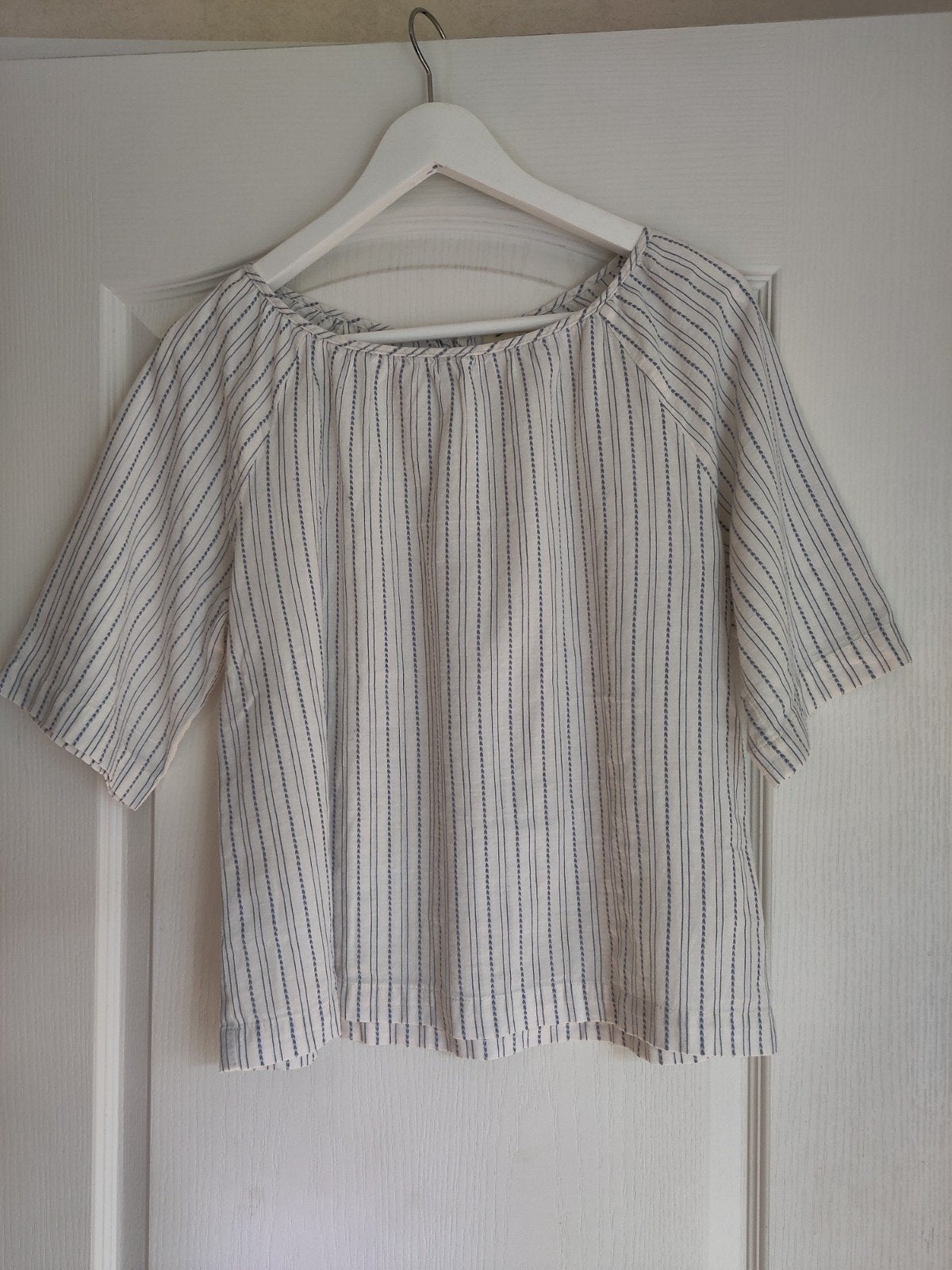 Bellerose fijngeweven katoenen top, maat 36-38, Kleding | Dames, Bellerose, Blauw, Ophalen of Verzenden, Maat 36 (S)