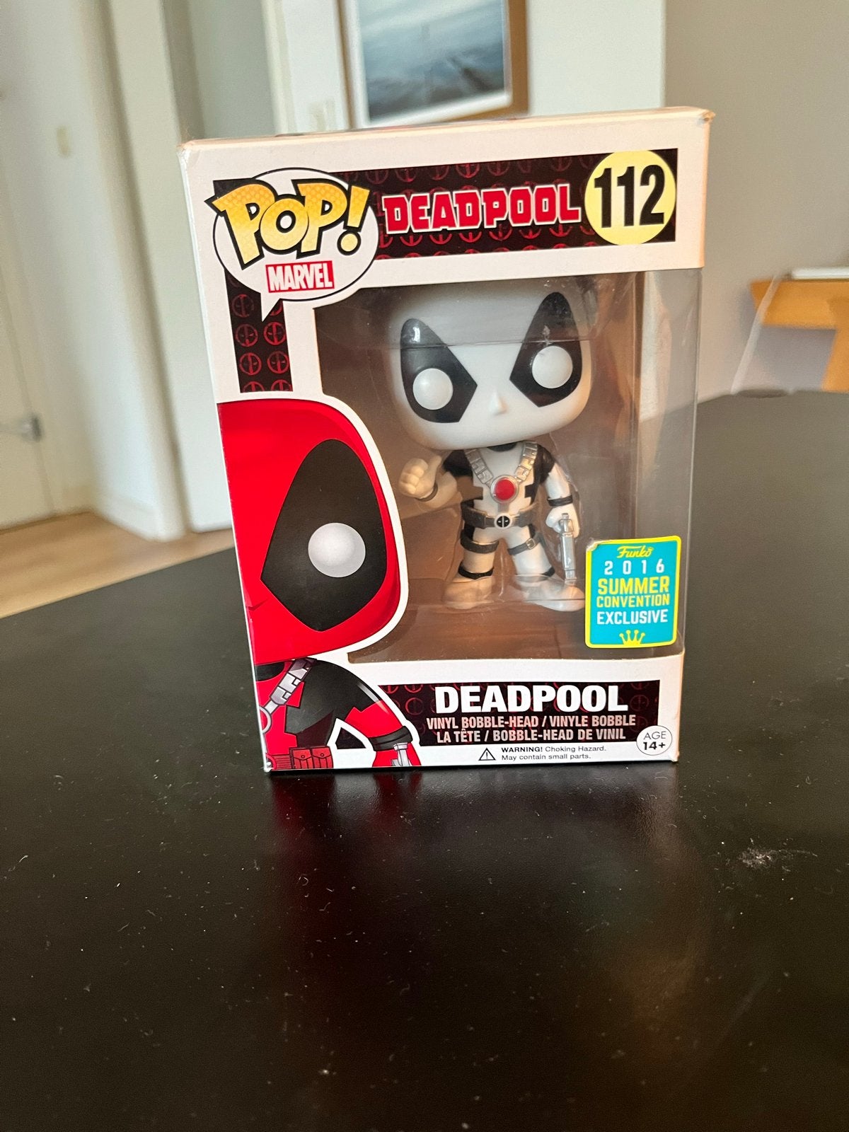 Zeldzame Funko Pop Deadpool 112 Summer Convention Exclusive, Ophalen of Verzenden, Zo goed als nieuw