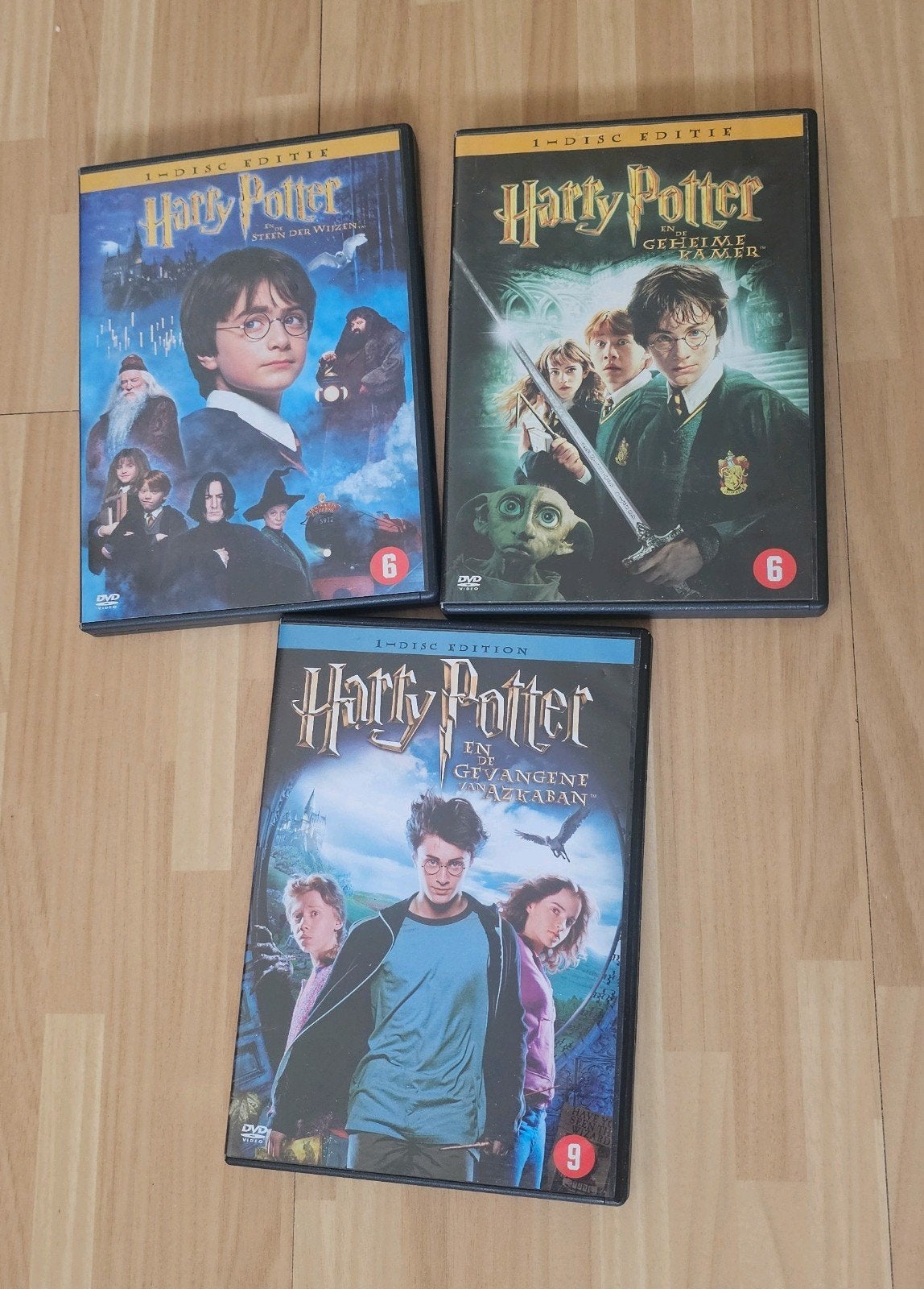 Harry Potter DVD Box - 3 delen, Vanaf 6 jaar, Ophalen of Verzenden, Gebruikt