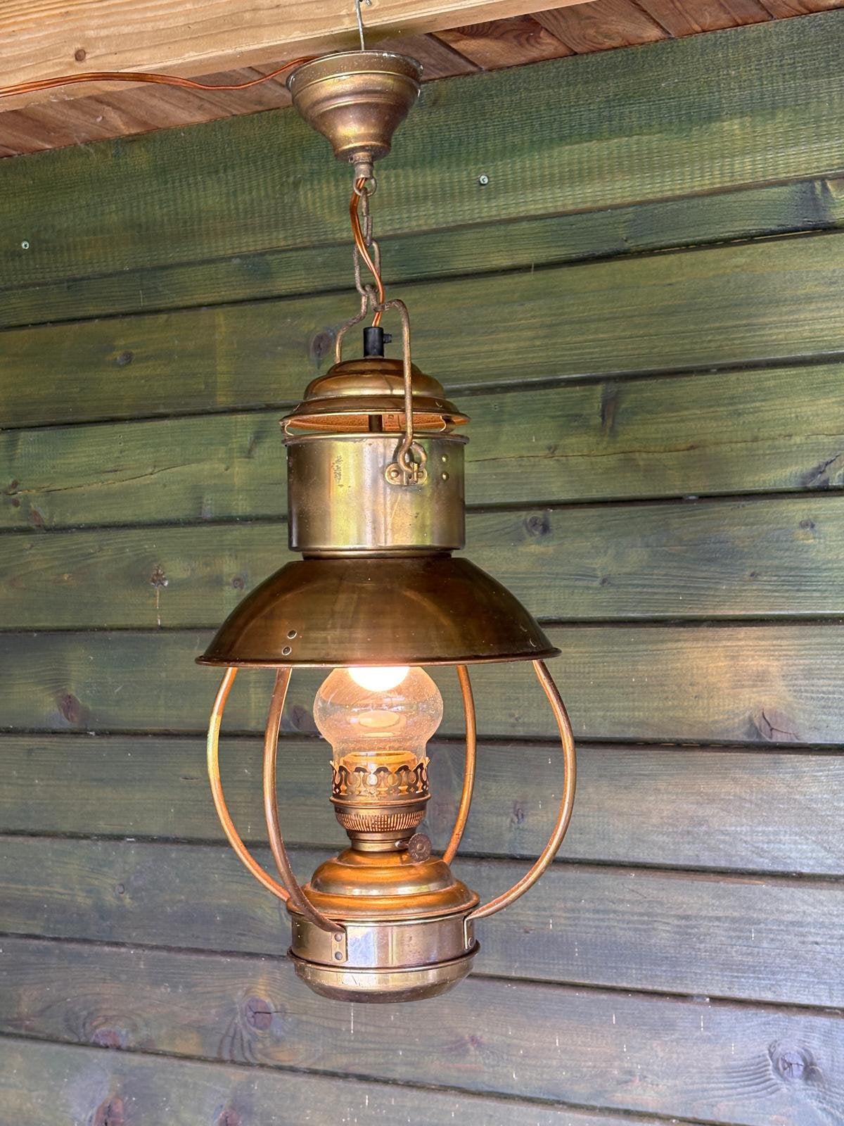 DHR Trawlerlamp Scheepslamp, Verzamelen, Scheepvaart, Zo goed als nieuw, Ophalen of Verzenden