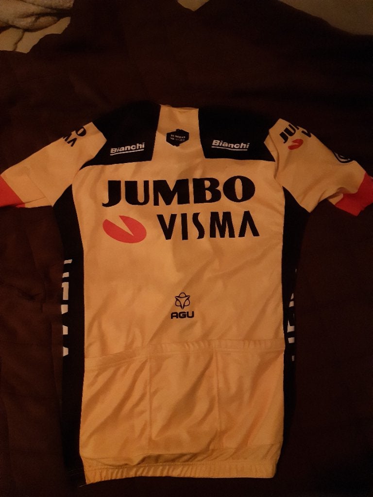 Jumbo Visma Wielrenshirt 2020, Ophalen of Verzenden, Nieuw, Zwart, Voetbal