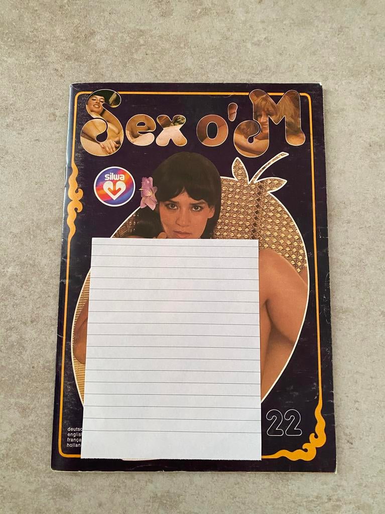 Sex O'M Tijdschrift Nr. 22 - Vintage Erotisch Magazine, Ophalen of Verzenden, 1980 tot heden, Tijdschrift