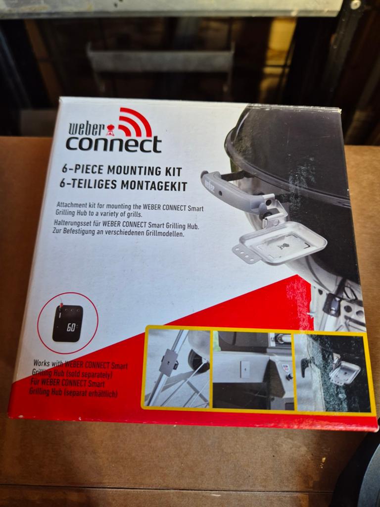 Weber Connect Smart Grilling Hub Bevestigingskit (6-delig), Ophalen of Verzenden, Nieuw, Weber