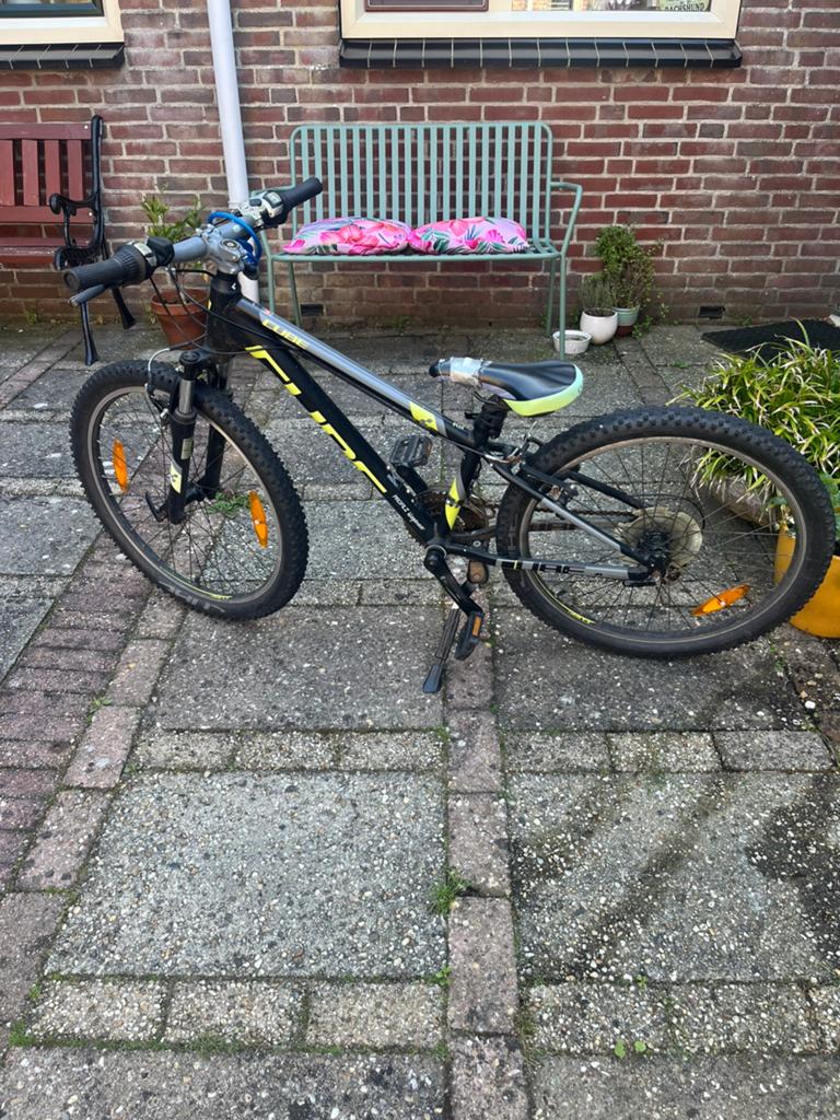 Cube mountainbike, 24 inch. Opknapper!, Ophalen, Gebruikt, Staal, 24 inch of meer