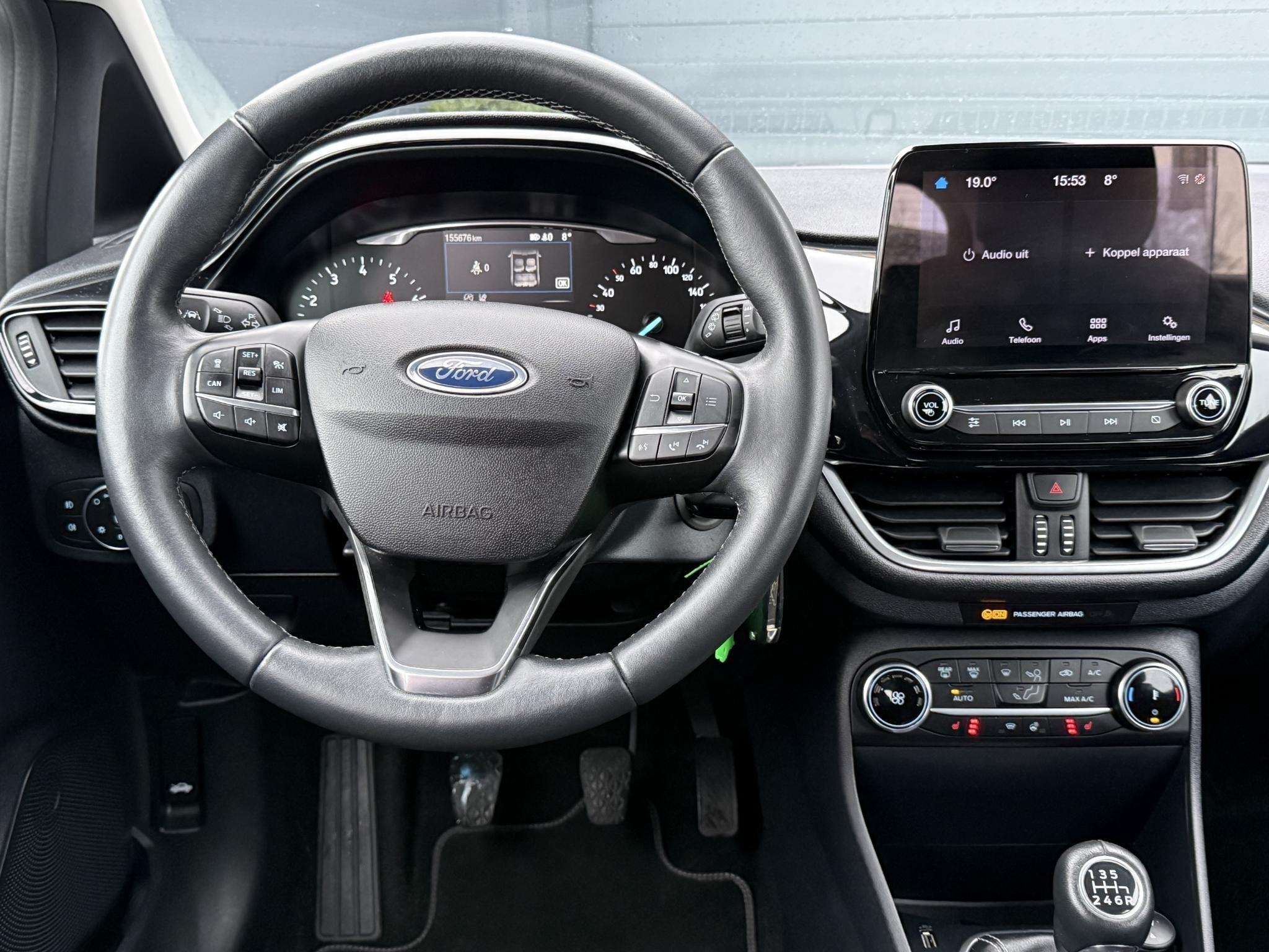 Ford Fiesta 1.0 EcoBoost Hybrid ST-Line X Navi,125pk,6 Bak,C, Gebruikt, Euro 6, Handgeschakeld, Geïmporteerd
