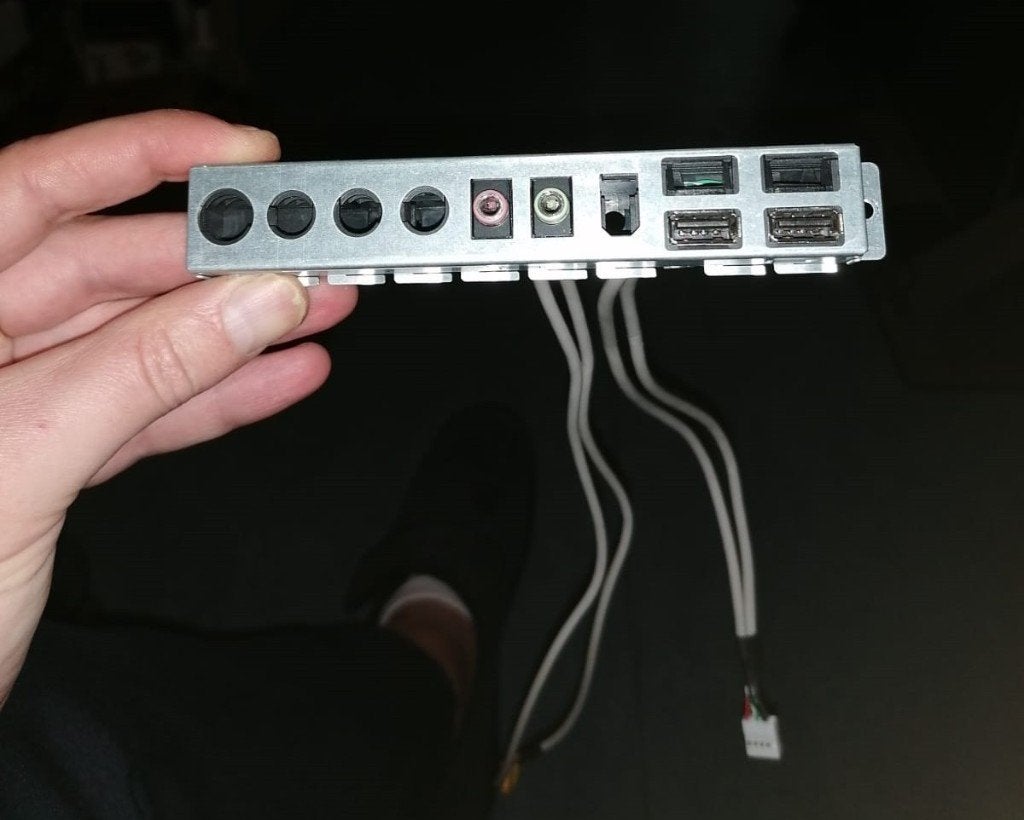 HP Pavilion P6000 Front Panel (505073-001), Ophalen of Verzenden, Gebruikt, Intern, Windows