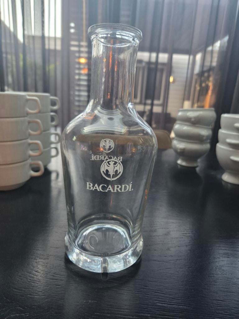 Bacardi glazen fles, Ophalen of Verzenden, Overige typen