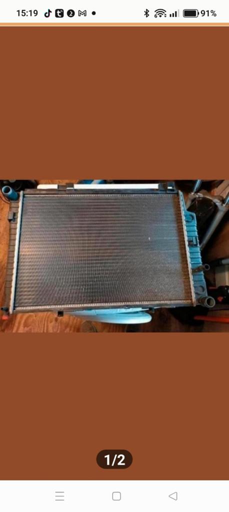 Mercedes Radiateur, Ophalen