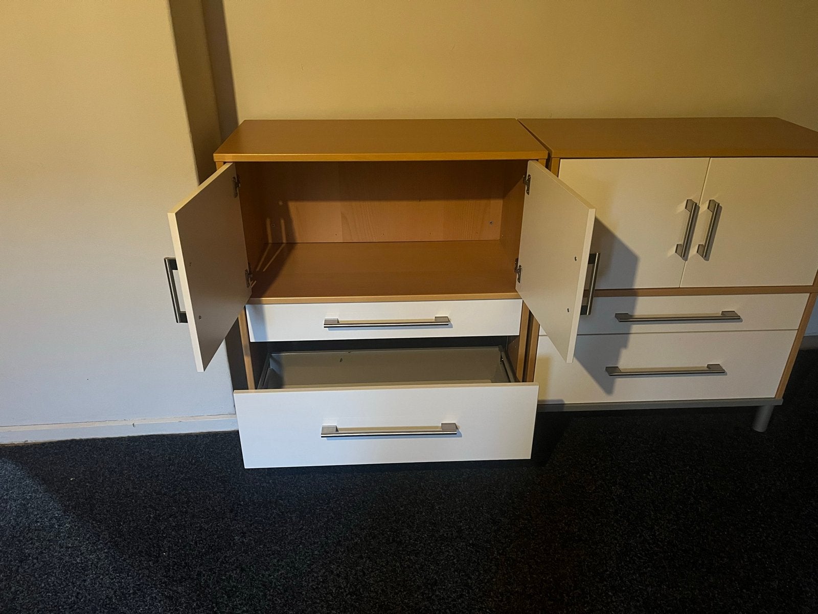 Kast met lades en deuren - Ikea Effektiv, Ophalen, Gebruikt, 150 tot 200 cm, 25 tot 50 cm