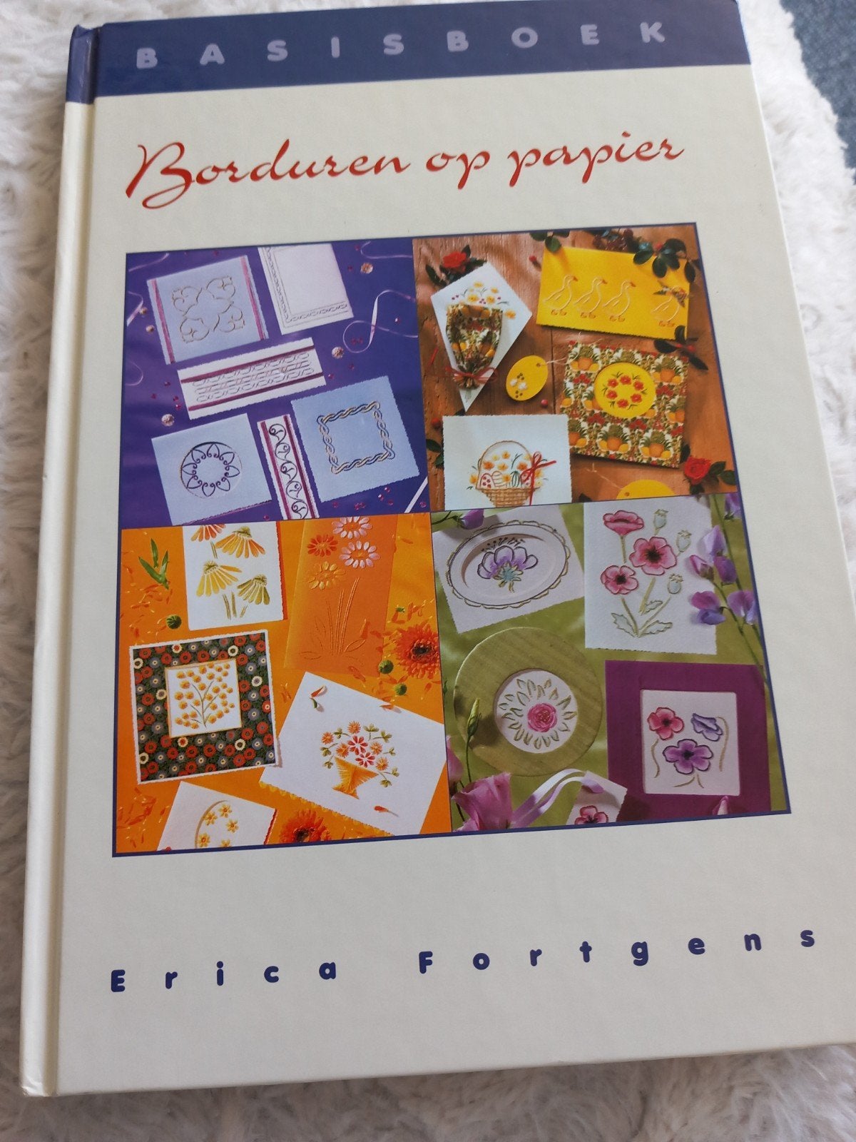 Basisboek Borduren op Papier - Erica Fortgens, Boeken, Ophalen