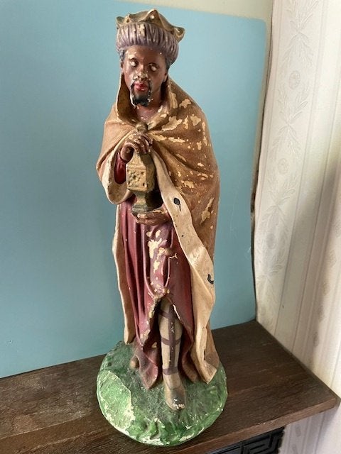Koning voor kerstgroep van 30 cm., Diversen, Kerst, Verzenden, Gebruikt
