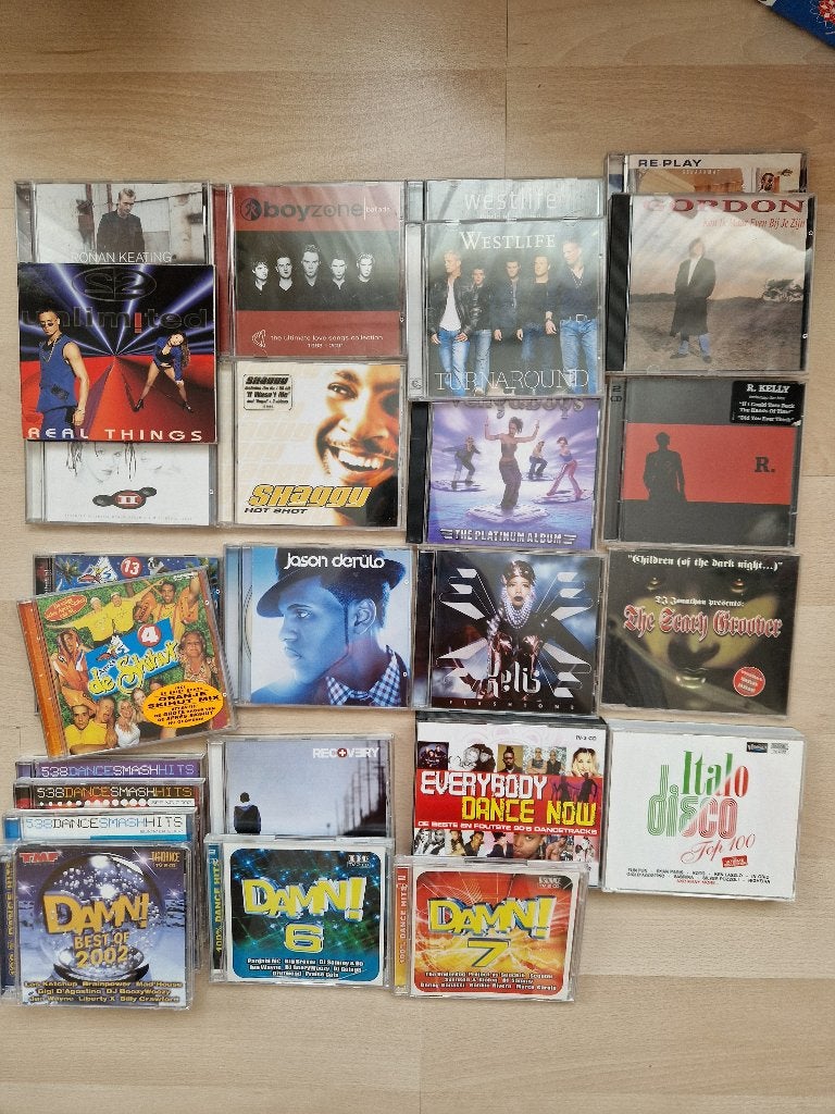 Diverse muziek cd's aangeboden, Ophalen, Zo goed als nieuw, Pop