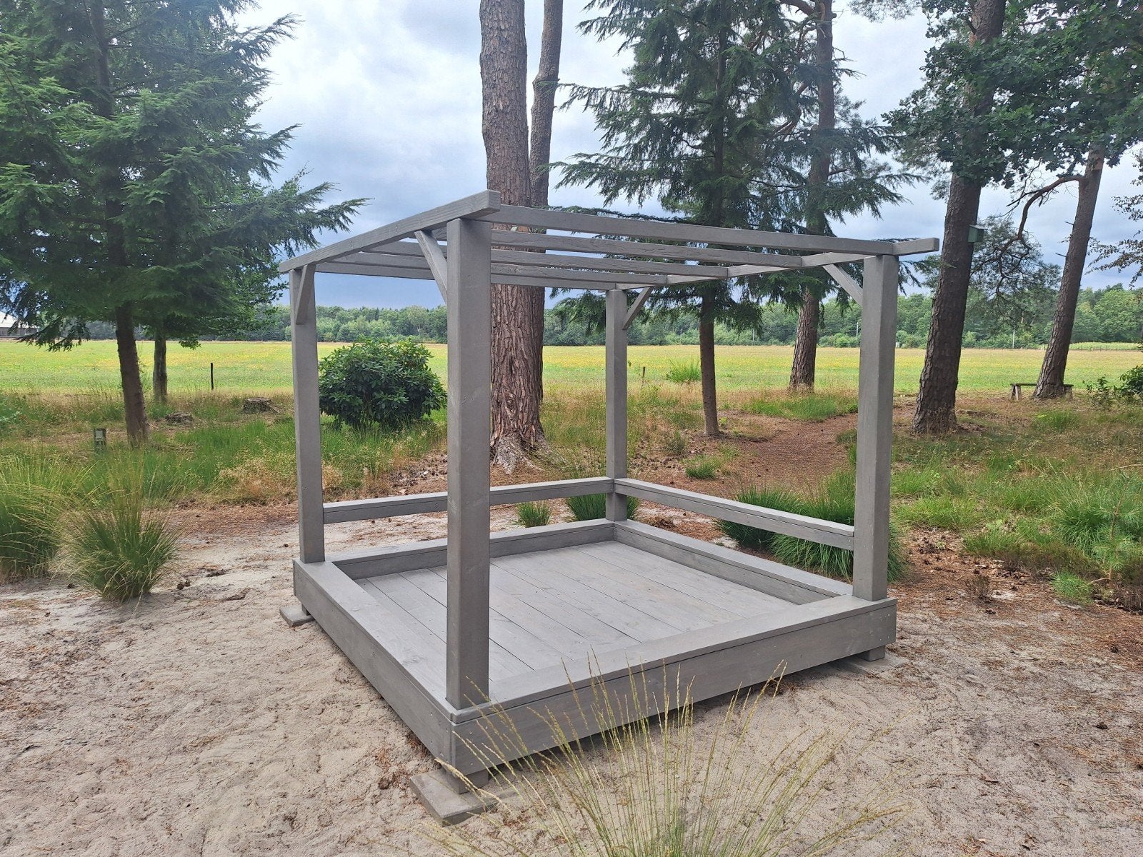 Douglas/steigerhout tuin lounge bed strand bed cabana, Ophalen of Verzenden