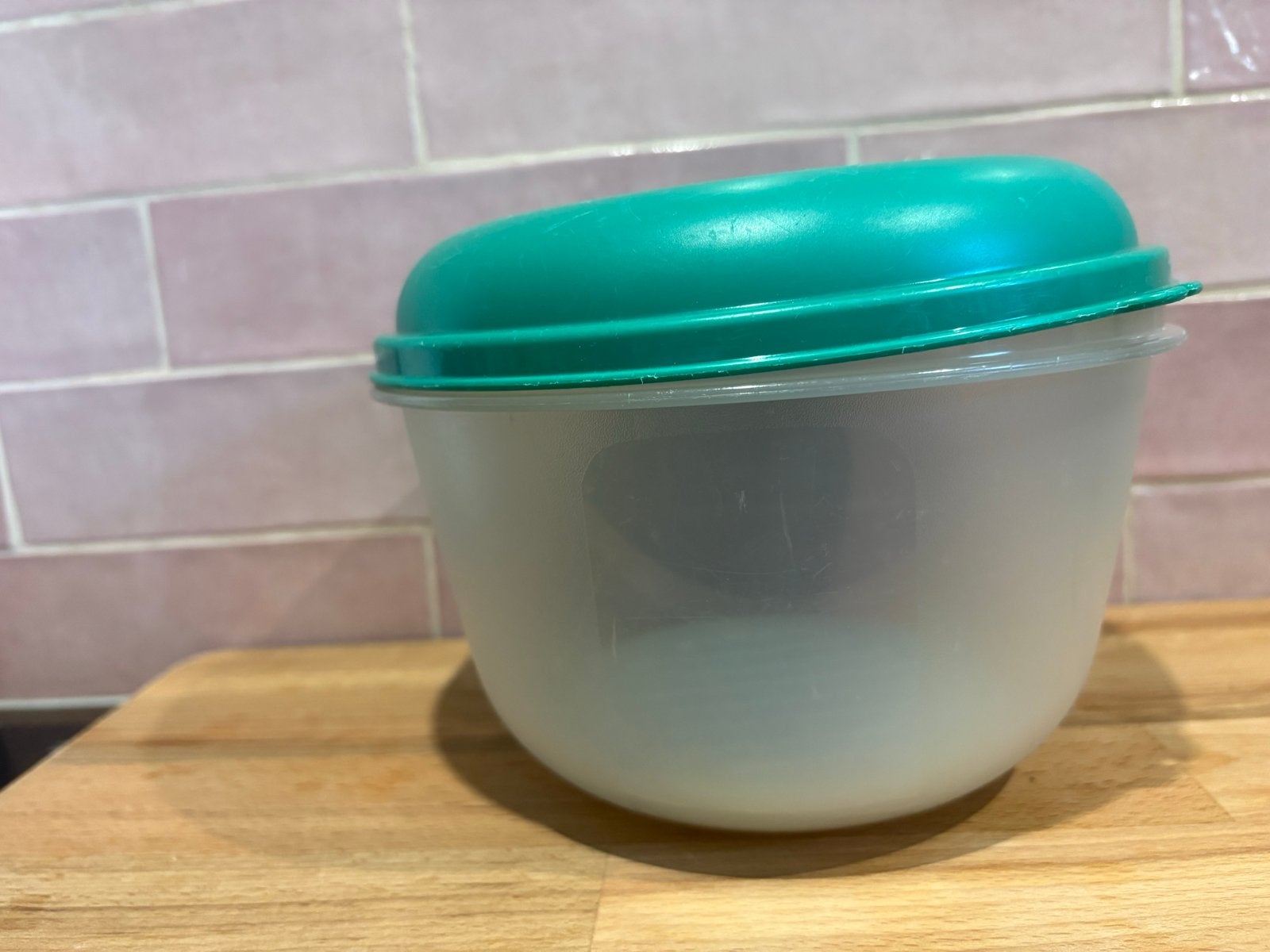 Tupperware Ruimtebol, Huis en Inrichting, Gebruikt, Magnetronbestendig, Ophalen of Verzenden, Bak of Kom