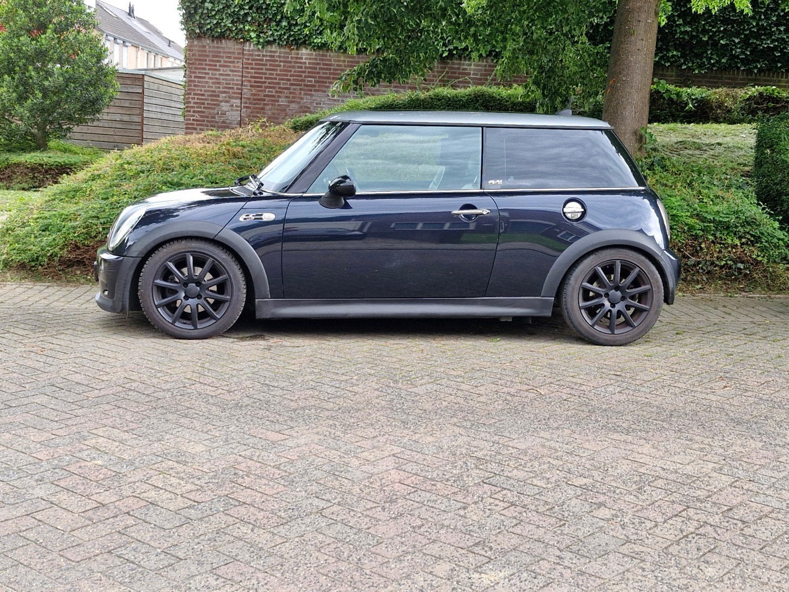 Mini 1.6 16V Cooper S 2006 Donkerblauw, Auto's, Mini, Voorwielaandrijving, 4 cilinders, 4 stoelen, Zwart