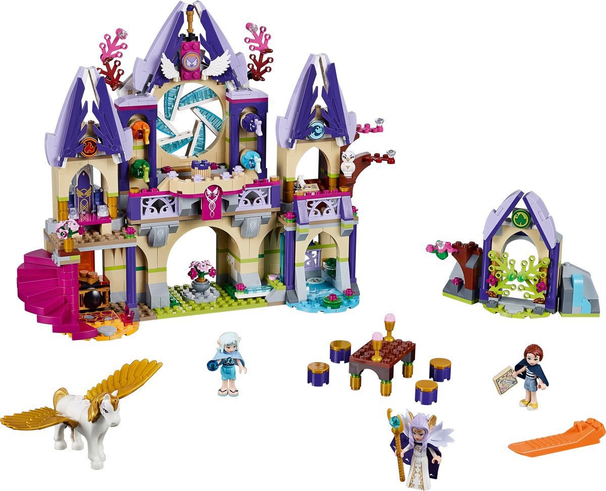 Lego Elves Skyra’s Mysterieuze Luchtkasteel 41078, Ophalen of Verzenden, Complete set, Lego