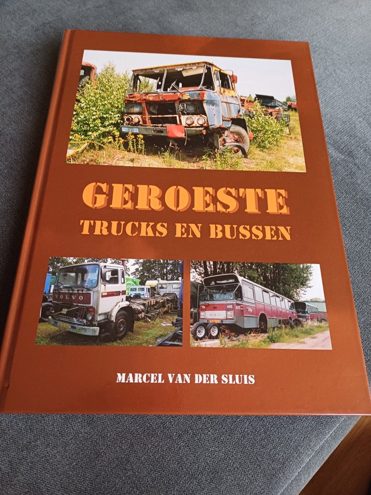 Marcel van der Sluis - Geroeste trucks en bussen, Ophalen of Verzenden, Zo goed als nieuw, Marcel van der Sluis, Vrachtwagen