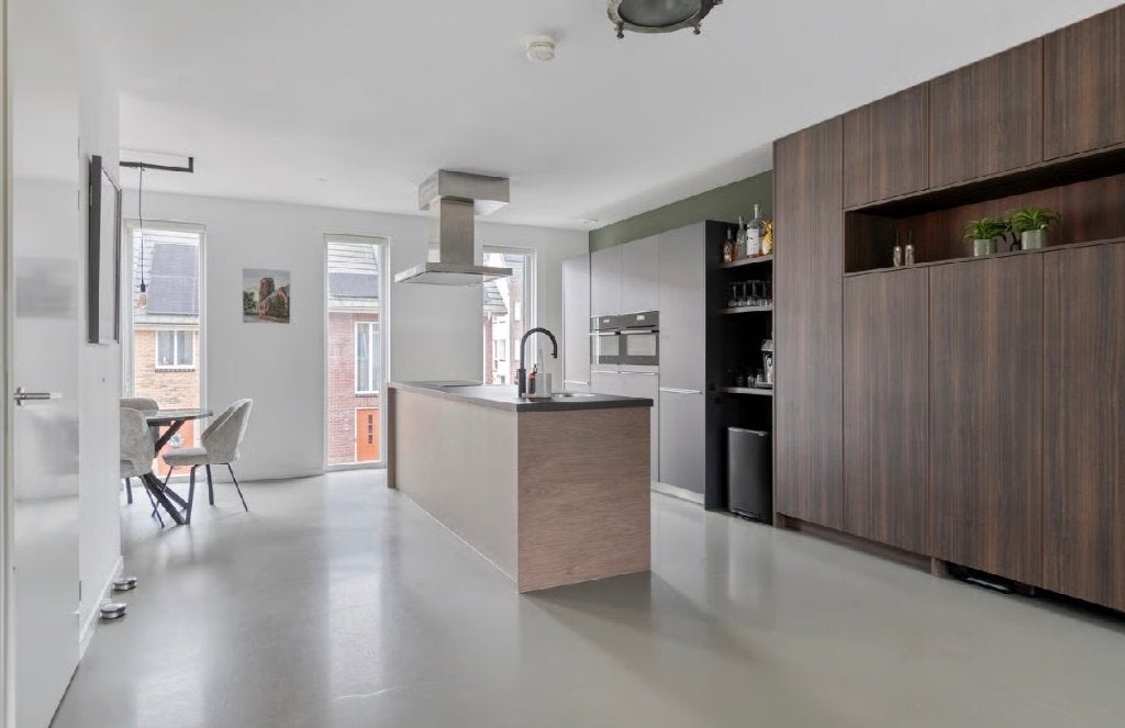 Gebruikte complete keuken (incl. kookeiland en Quoocker), Huis en Inrichting, Keuken | Complete keukens, Ophalen, Gebruikt, Overige kleuren