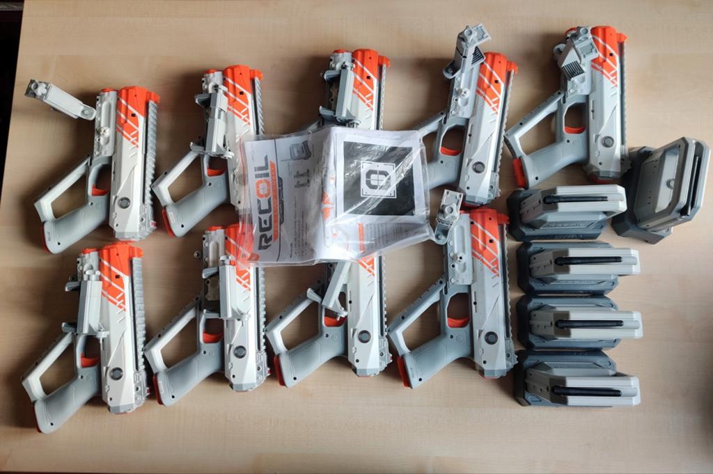 Recoil Lasergame Set, Ophalen of Verzenden, Gebruikt