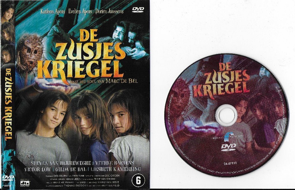 De dvd: de zusjes kriegel --, Alle leeftijden, Ophalen of Verzenden, Zo goed als nieuw