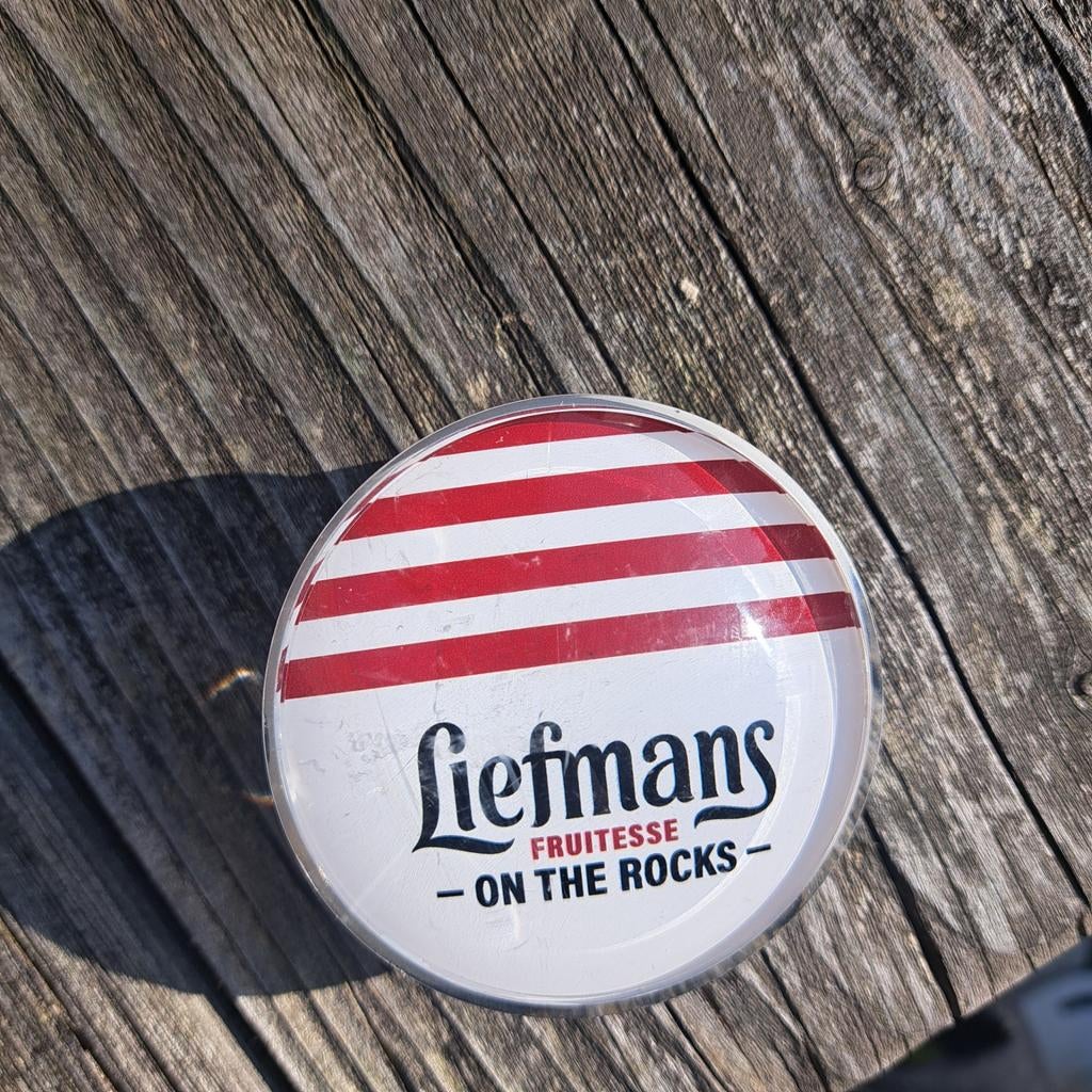 Liefmans Fruitesse On The Rocks Talens Taplite, Verzamelen, Ophalen of Verzenden, Gebruikt, Lichtbak of (neon) lamp