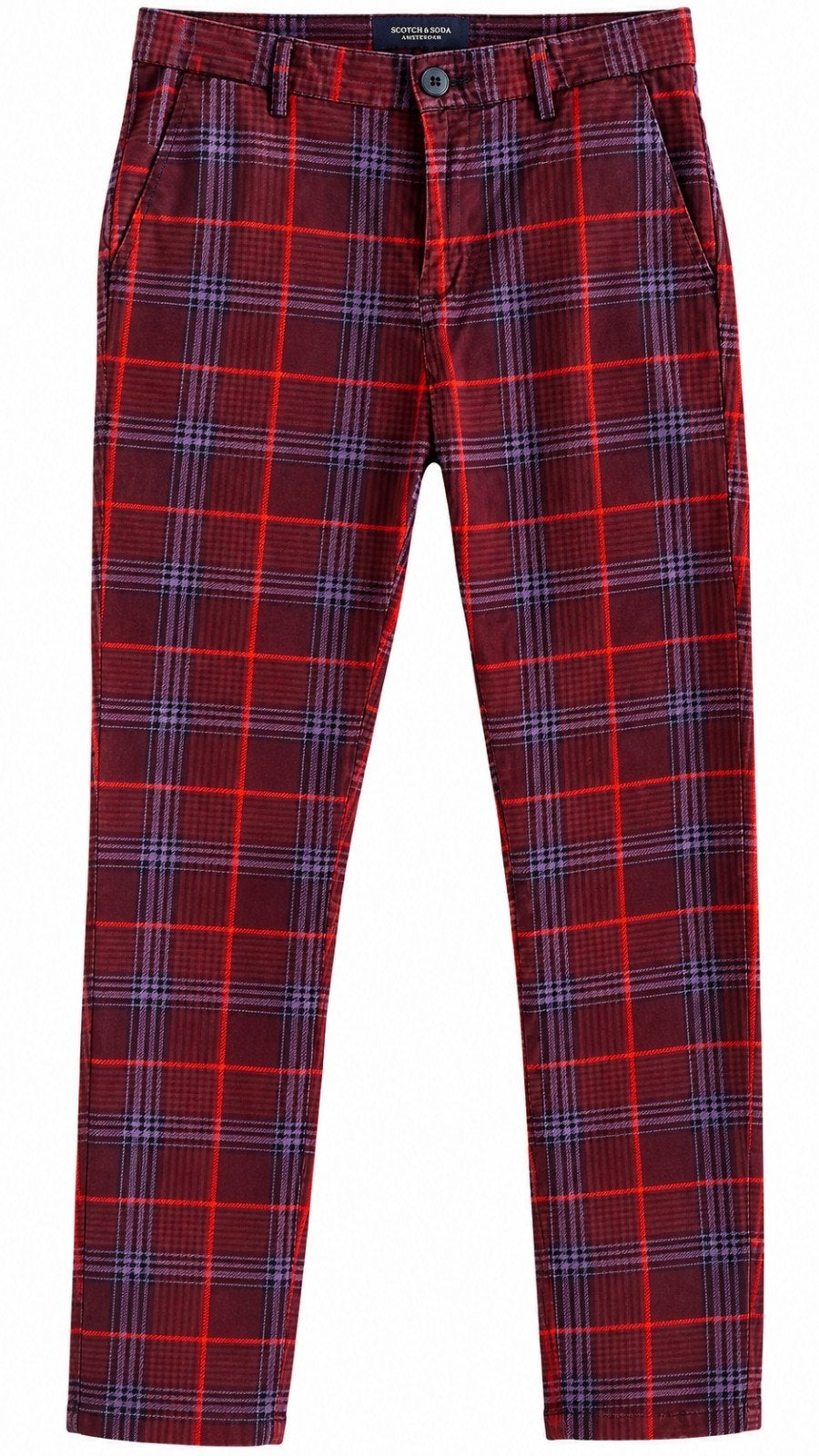 Scotch & Soda geruite broek - Maat 28/32, Kleding | Heren, Ophalen of Verzenden, Zo goed als nieuw, Maat 46 (S) of kleiner, Scotch & Soda