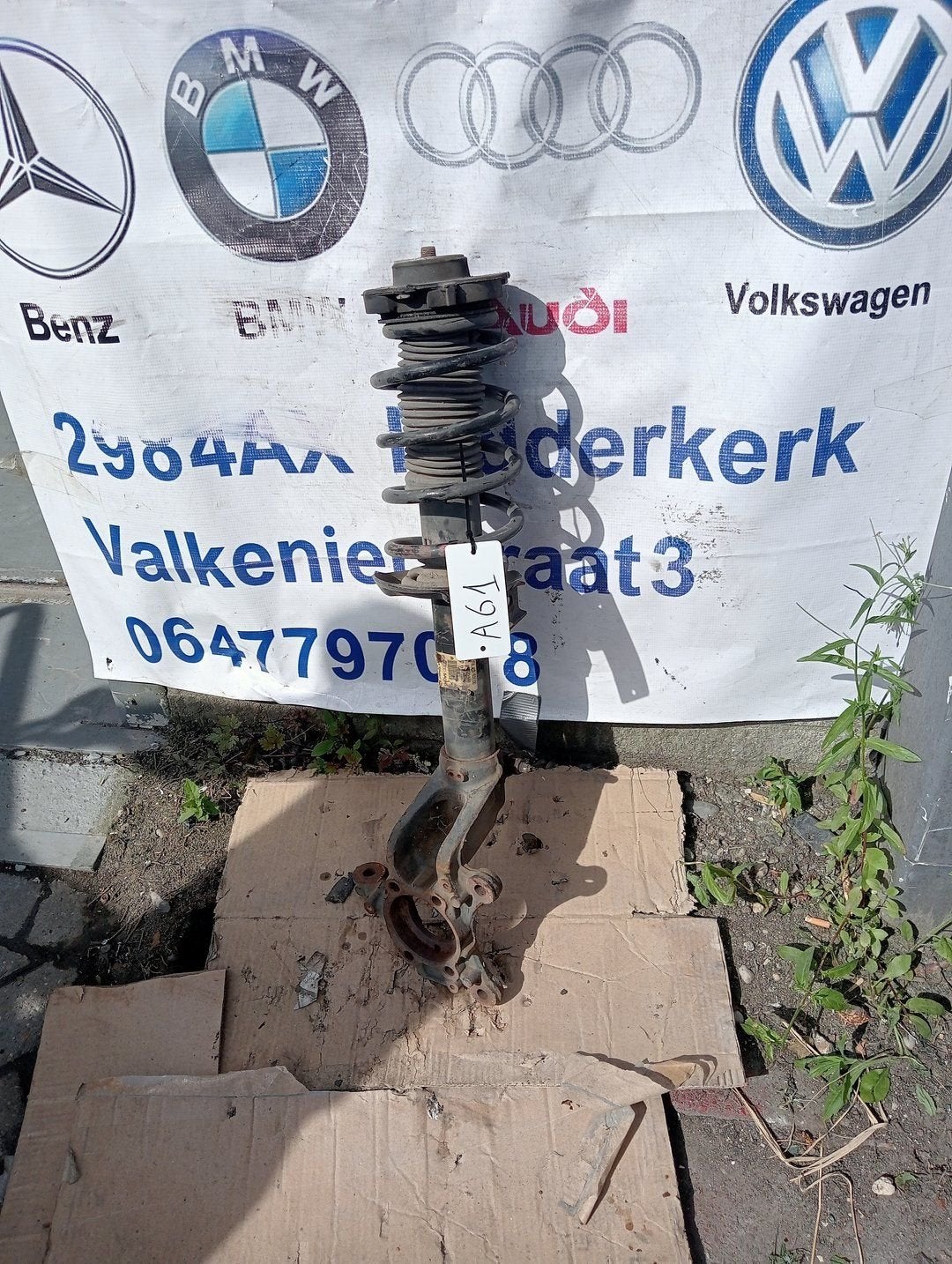 Audi A3 Sportback (8PA) (2005 - 2008) Veerpoot links voor, Gebruikt, -, -, -