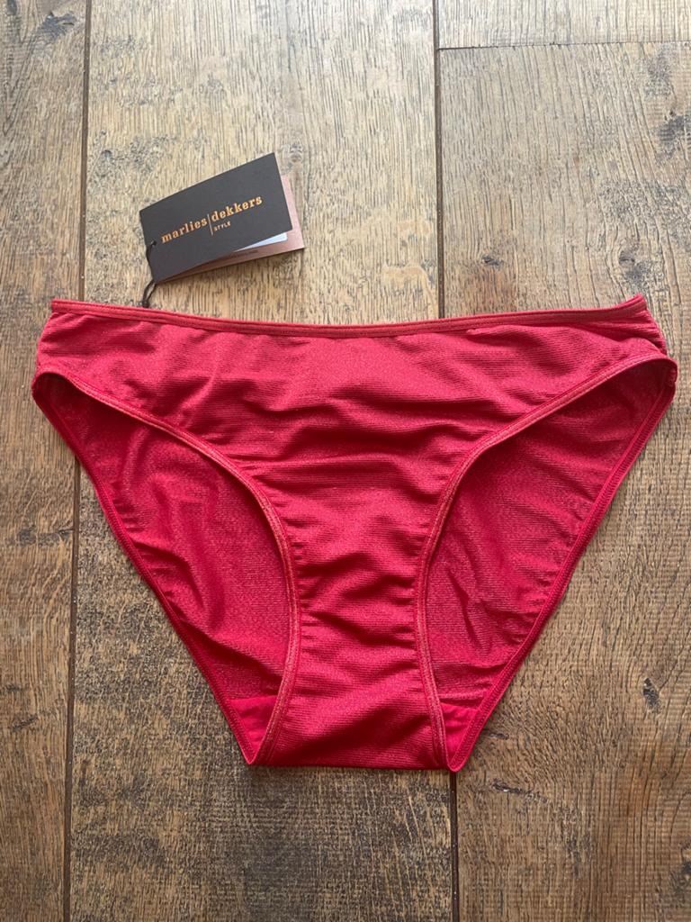 Marlies Dekkers slip Sparkling Red, S, Verzenden, Rood, Slip