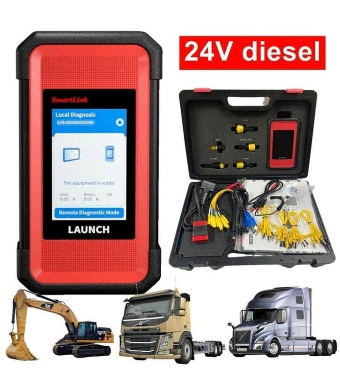 Launch vrachtwagen Uitleesapparaat Daf Diagnose Module Man, Auto diversen, Autogereedschap, Nieuw, Ophalen of Verzenden