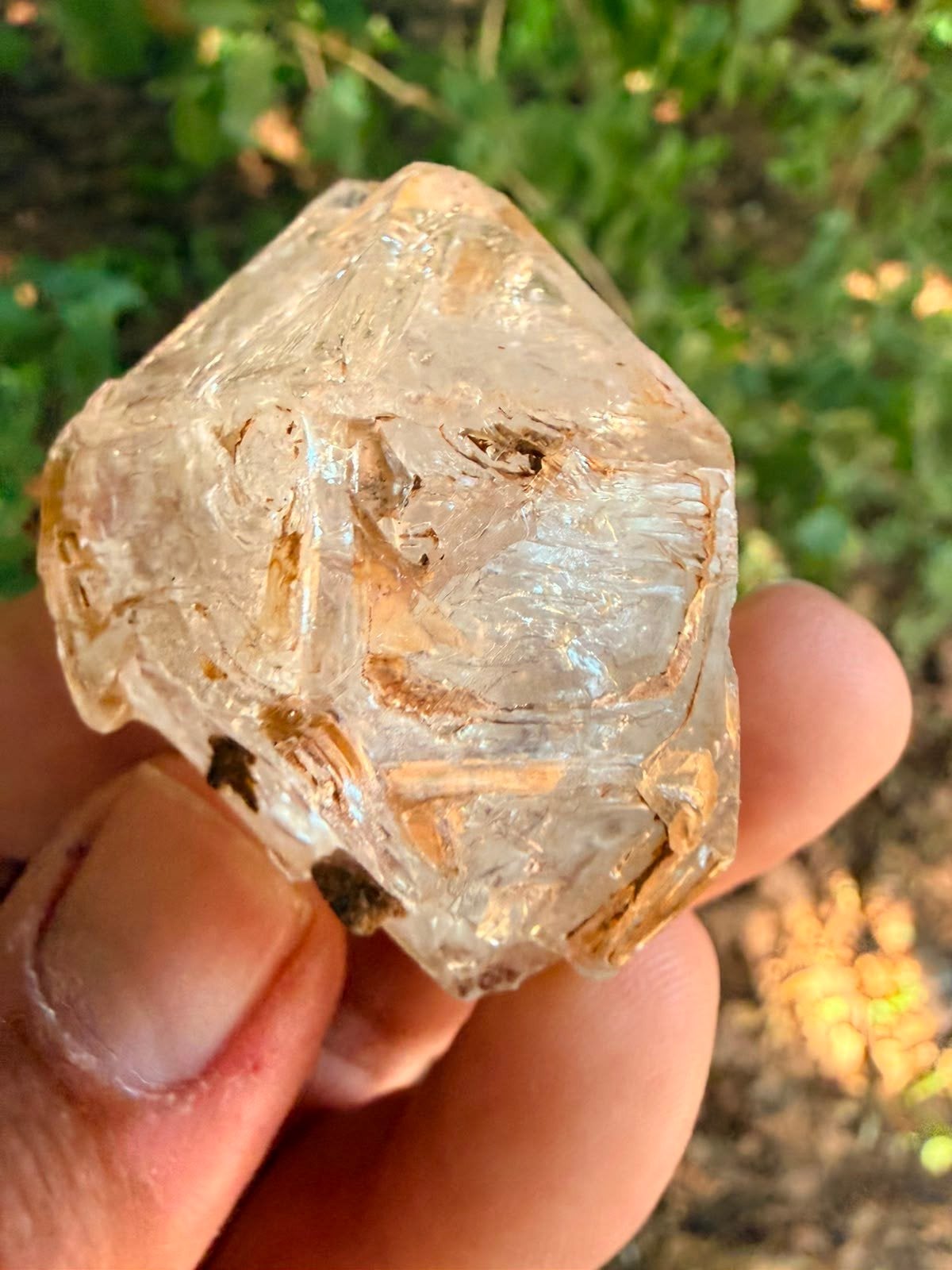 Herkimer Diamant Kwarts N406 - 60g uit Pakistan, Ophalen of Verzenden