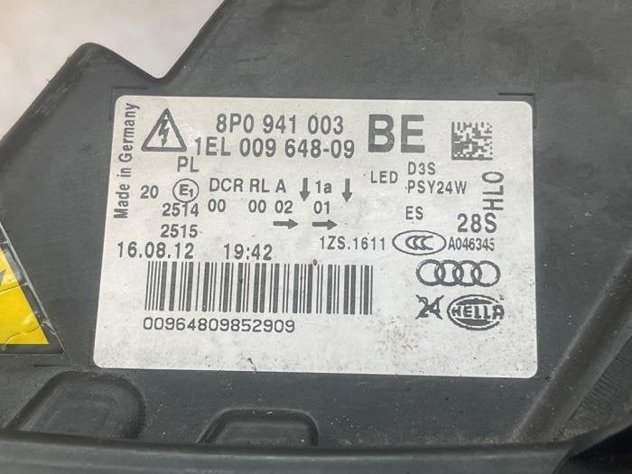 Koplamp links van een Audi A3, Gebruikt, -, Verzenden, -