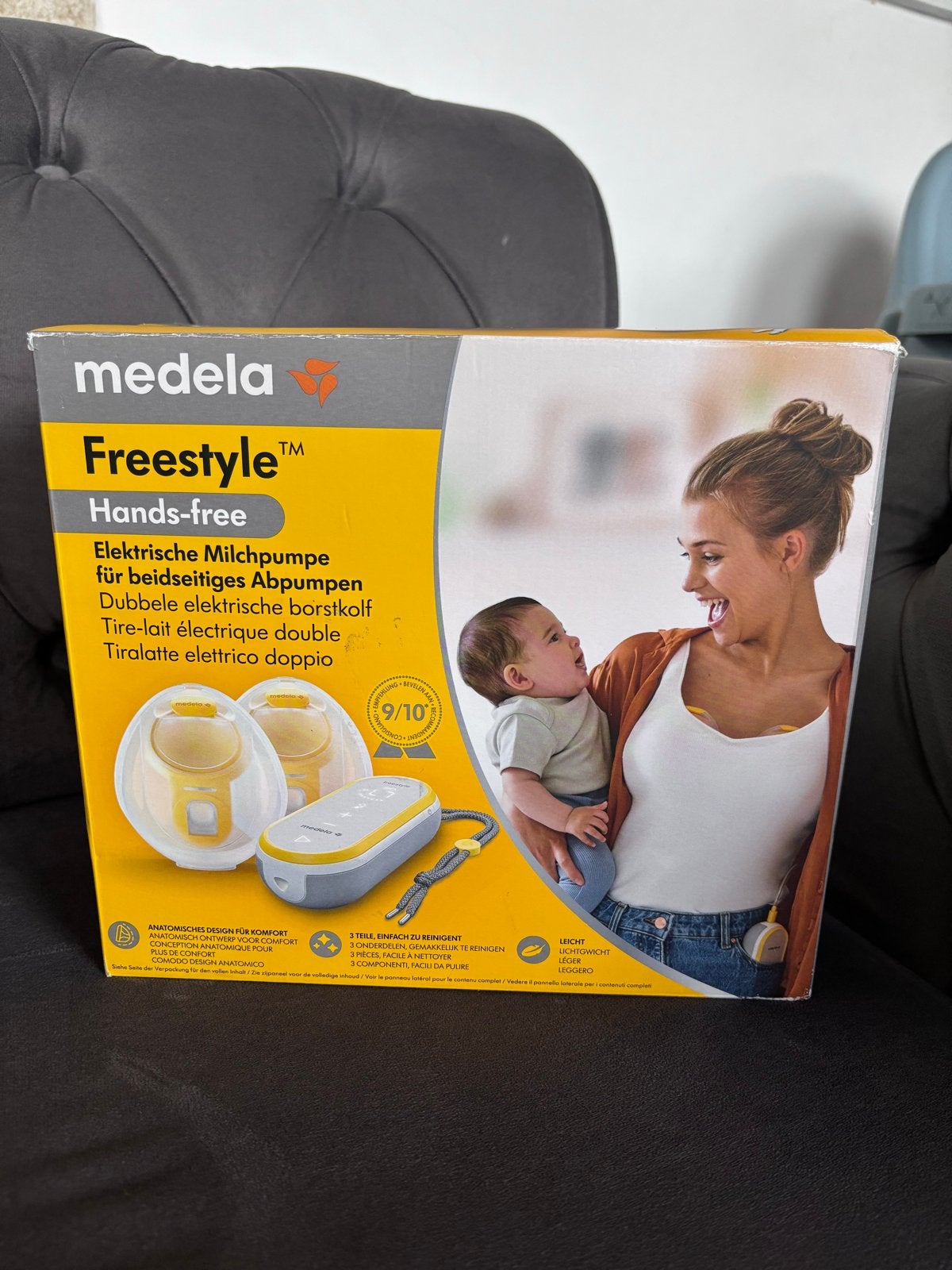Medela Freestyle Hands-free Dubbele Elektrische Borstkolf, Ophalen of Verzenden, Zo goed als nieuw