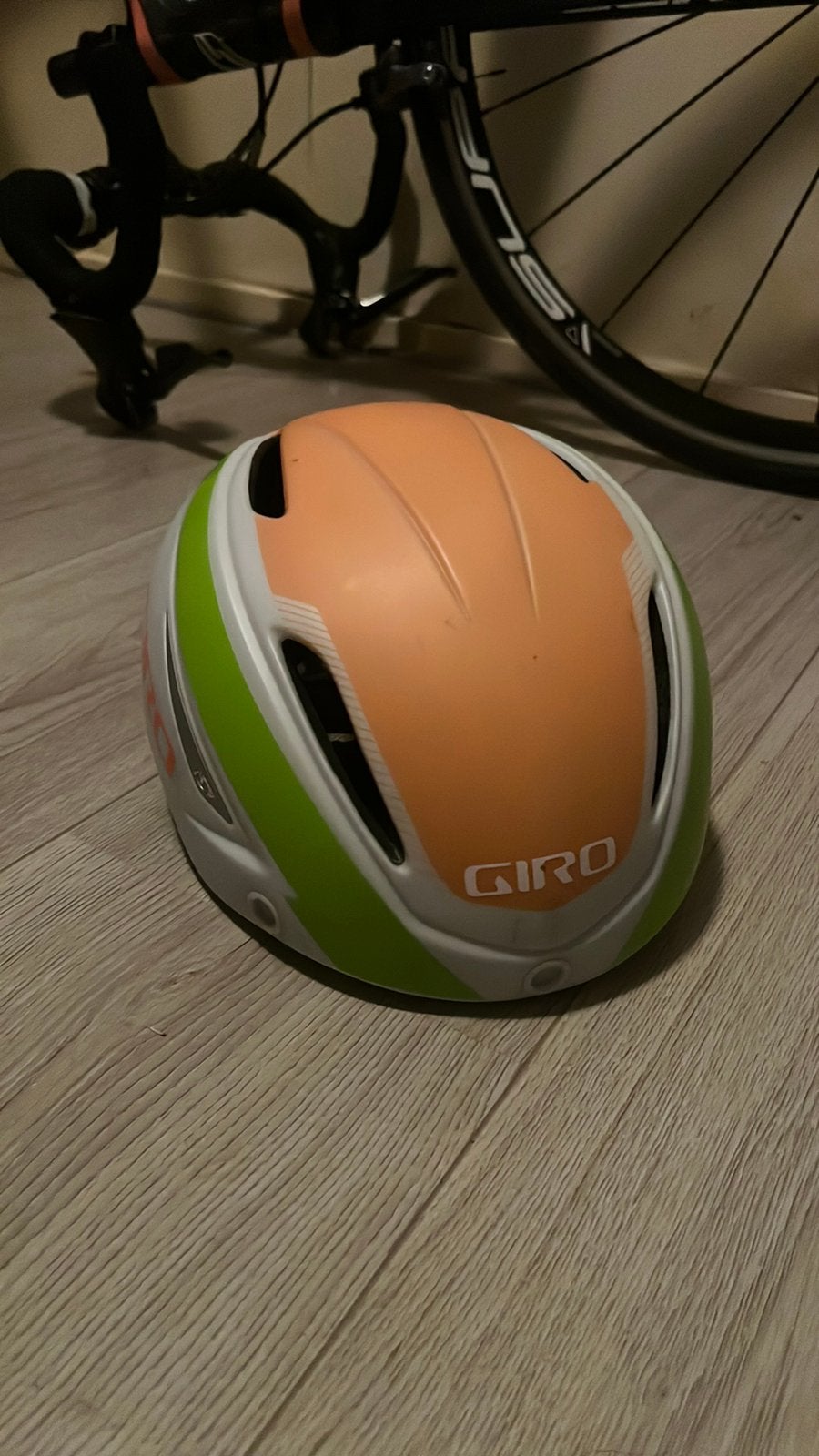 Giro Air-Attack shield aerohelm, Fietsen en Brommers, Ophalen of Verzenden, Zo goed als nieuw, M, Heer of Dame