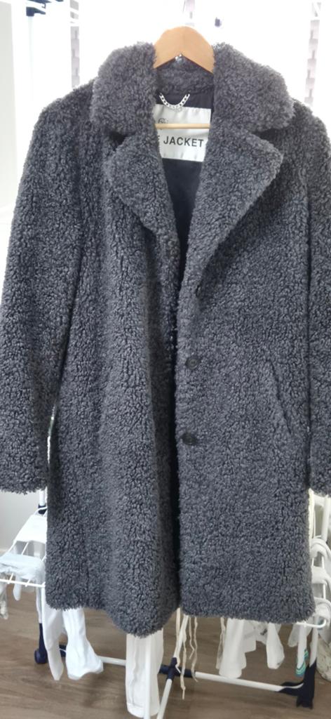 Mooie Giacomo winterjas te koop, maat L., Kleding | Dames, Jassen | Winter, Blauw, Maat 42/44 (L), Nieuw, Ophalen of Verzenden