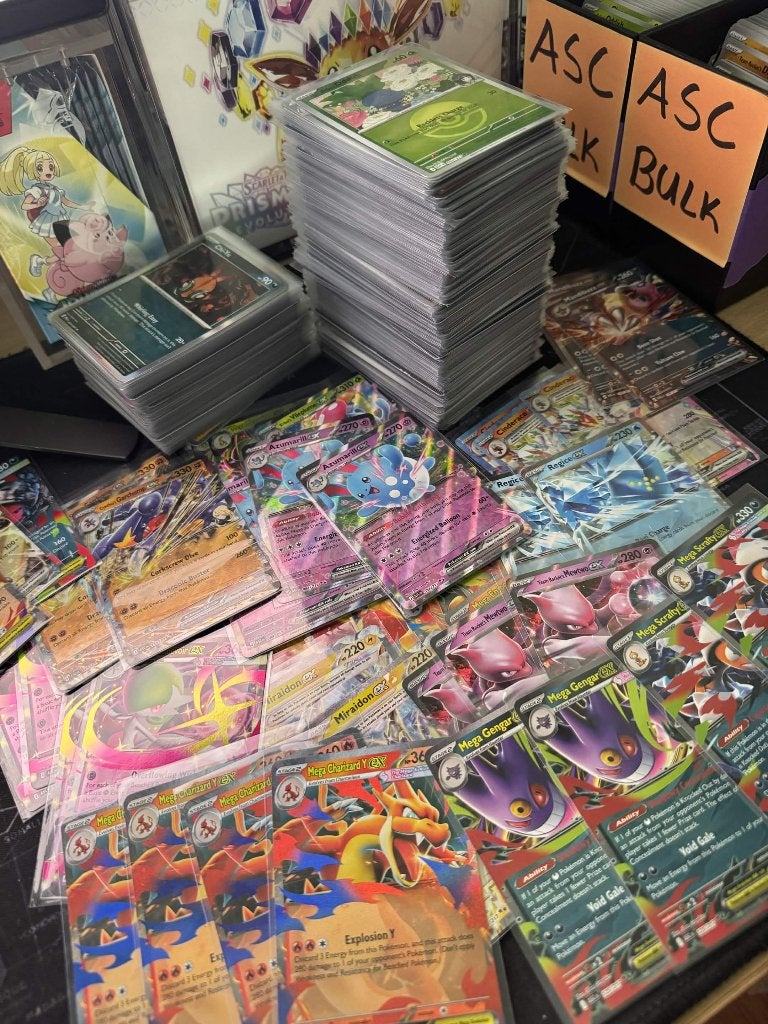 Pokémon Ascended Heroes (ASC) Bulk + Reverse/Holo & EX Hits, Ophalen of Verzenden, Zo goed als nieuw, Meerdere kaarten