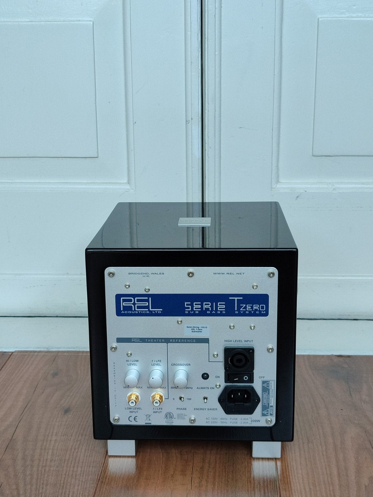 Mooie Rel subwoofer - defect, Audio, Tv en Foto, Luidsprekers, Overige merken, Subwoofer, Ophalen of Verzenden, 60 tot 120 watt
