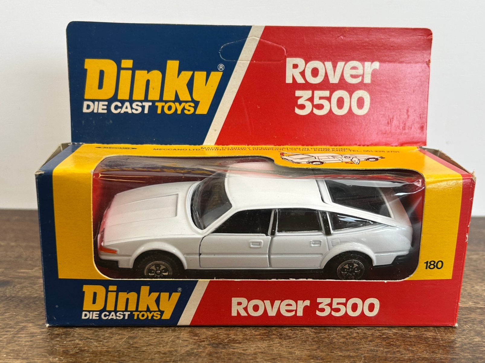 Dinky Toys 180 Rover 3500, Ophalen of Verzenden, Zo goed als nieuw, Auto, Dinky Toys