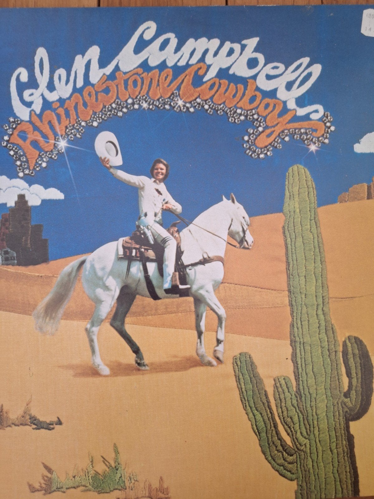 Glen Campbell - Rhinestone Cowboy LP (1975), Cd's en Dvd's, Ophalen of Verzenden, Gebruikt, Album, Country