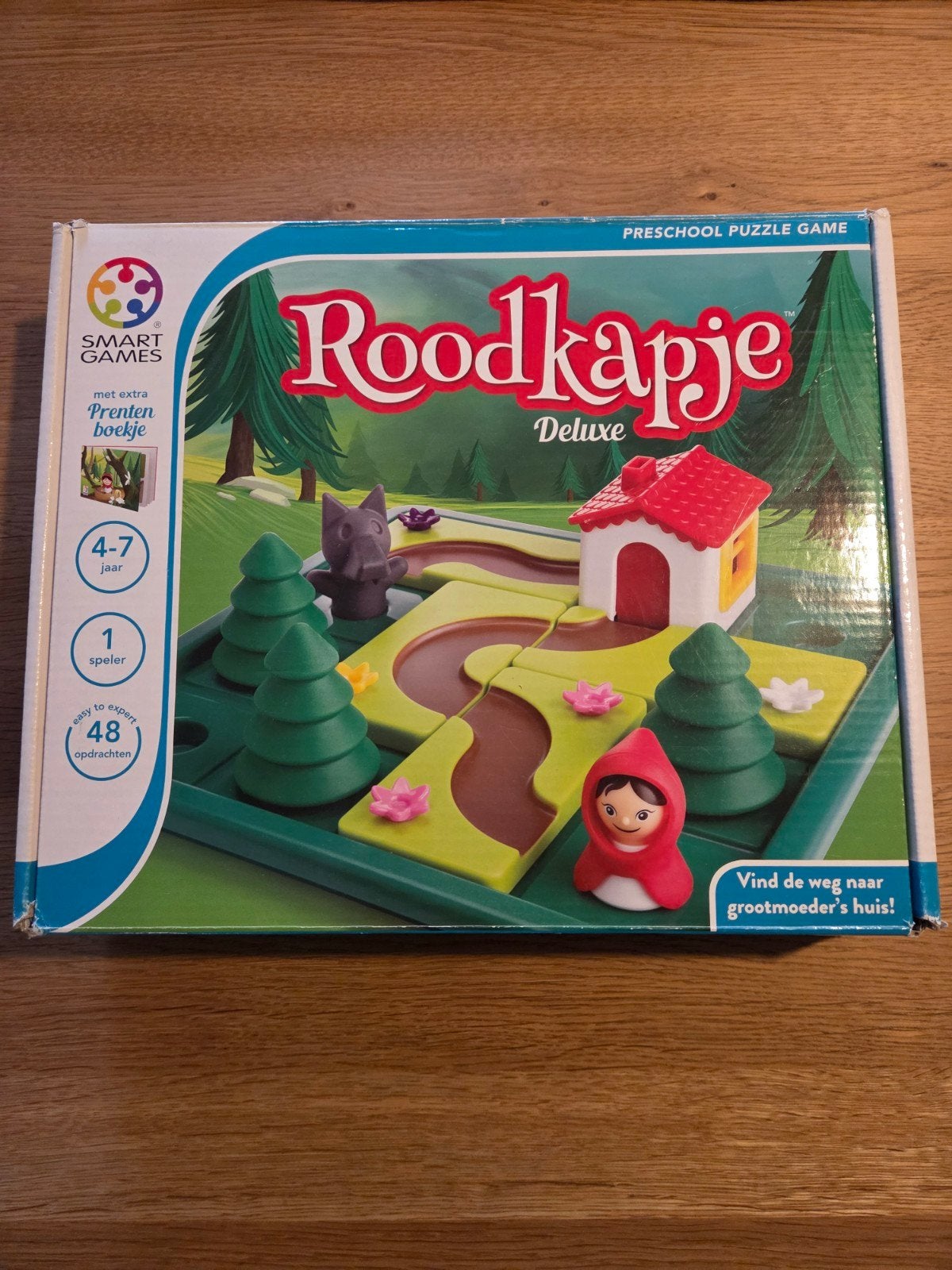 Smart Games Roodkapje Deluxe - Compleet en Goede Staat, Een of twee spelers, Ophalen, Gebruikt, Smart Games