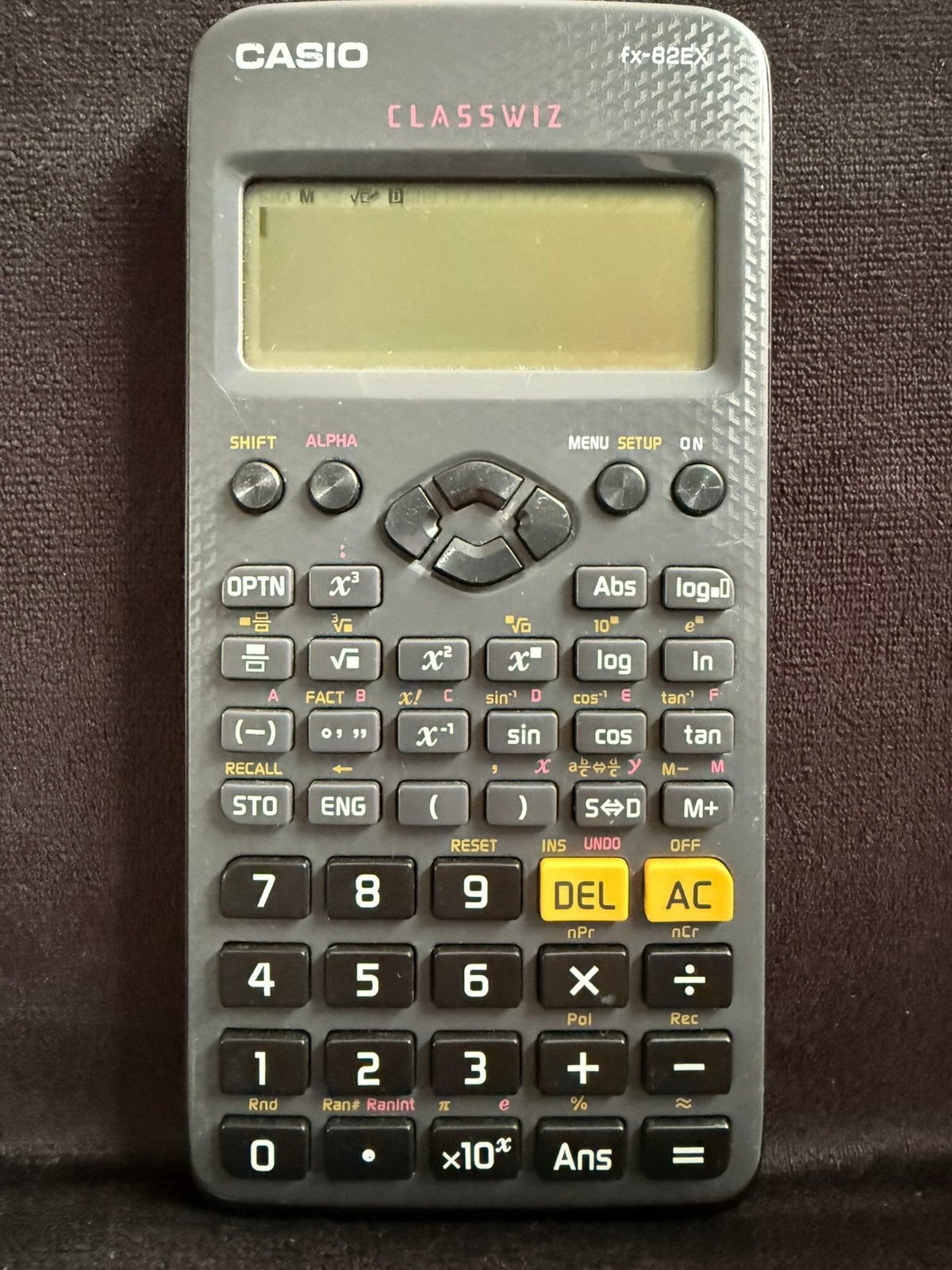 Casio rekenmachine Classwizz wetenschappelijk FX-82EX, Ophalen of Verzenden, Grafische rekenmachine
