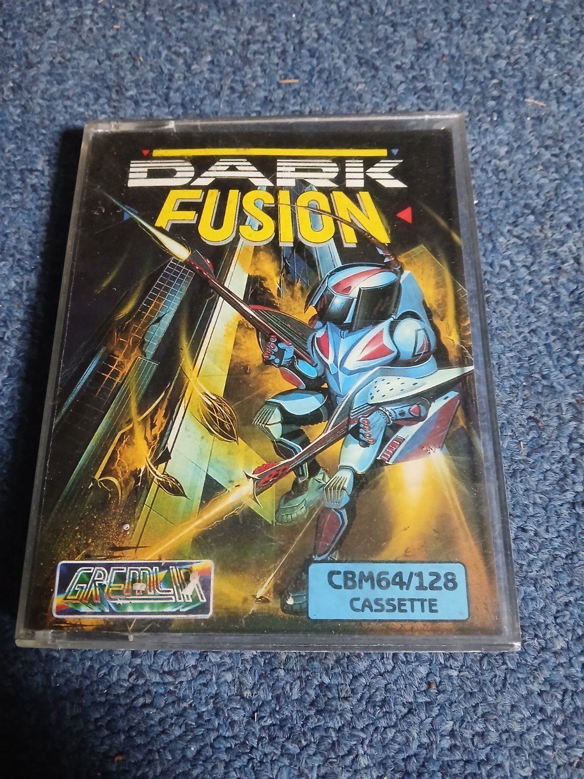 Dark Fusion CBM64/128 Cassette - Retro Game, Gebruikt, Shooter, 1 speler, Ophalen of Verzenden