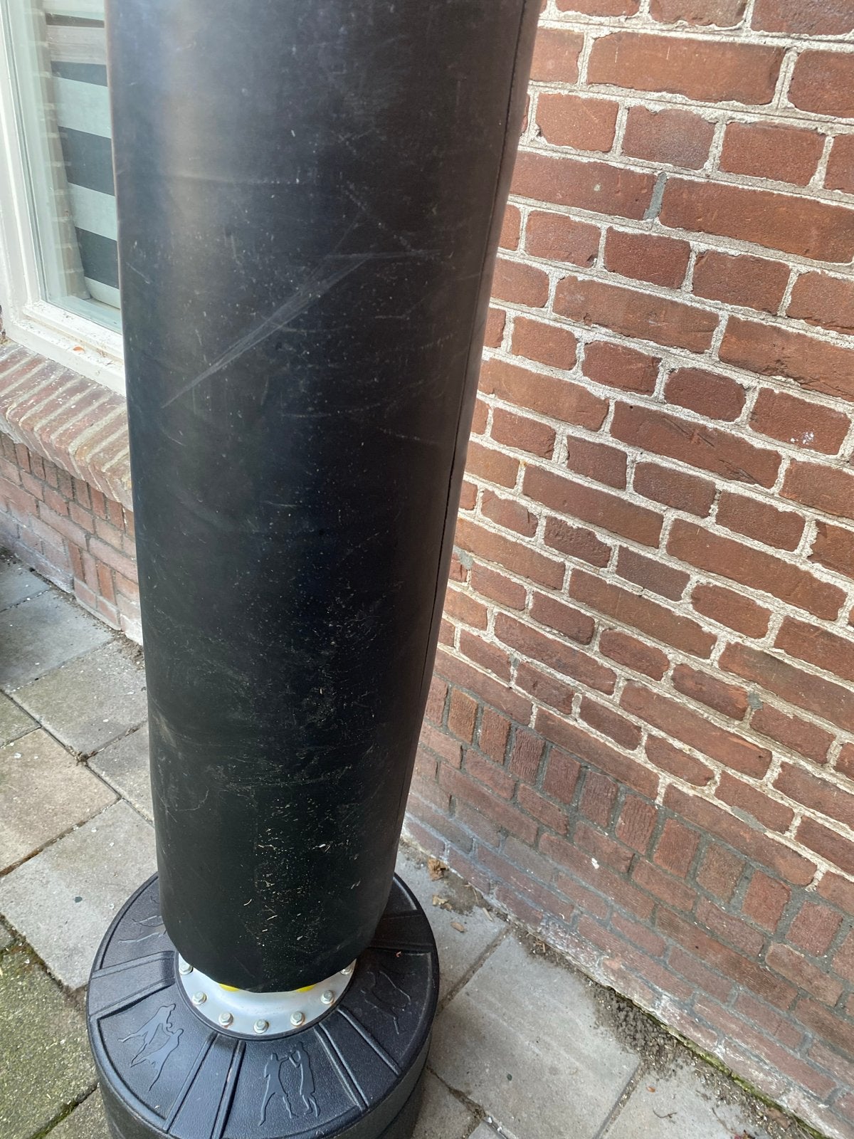 Staande bokszak van topkwaliteit leer, Ophalen of Verzenden, Gebruikt, Bokszak