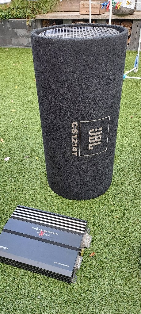 JBL subwoofer met versterker en JBL inbouwspeakers, Ophalen, Gebruikt